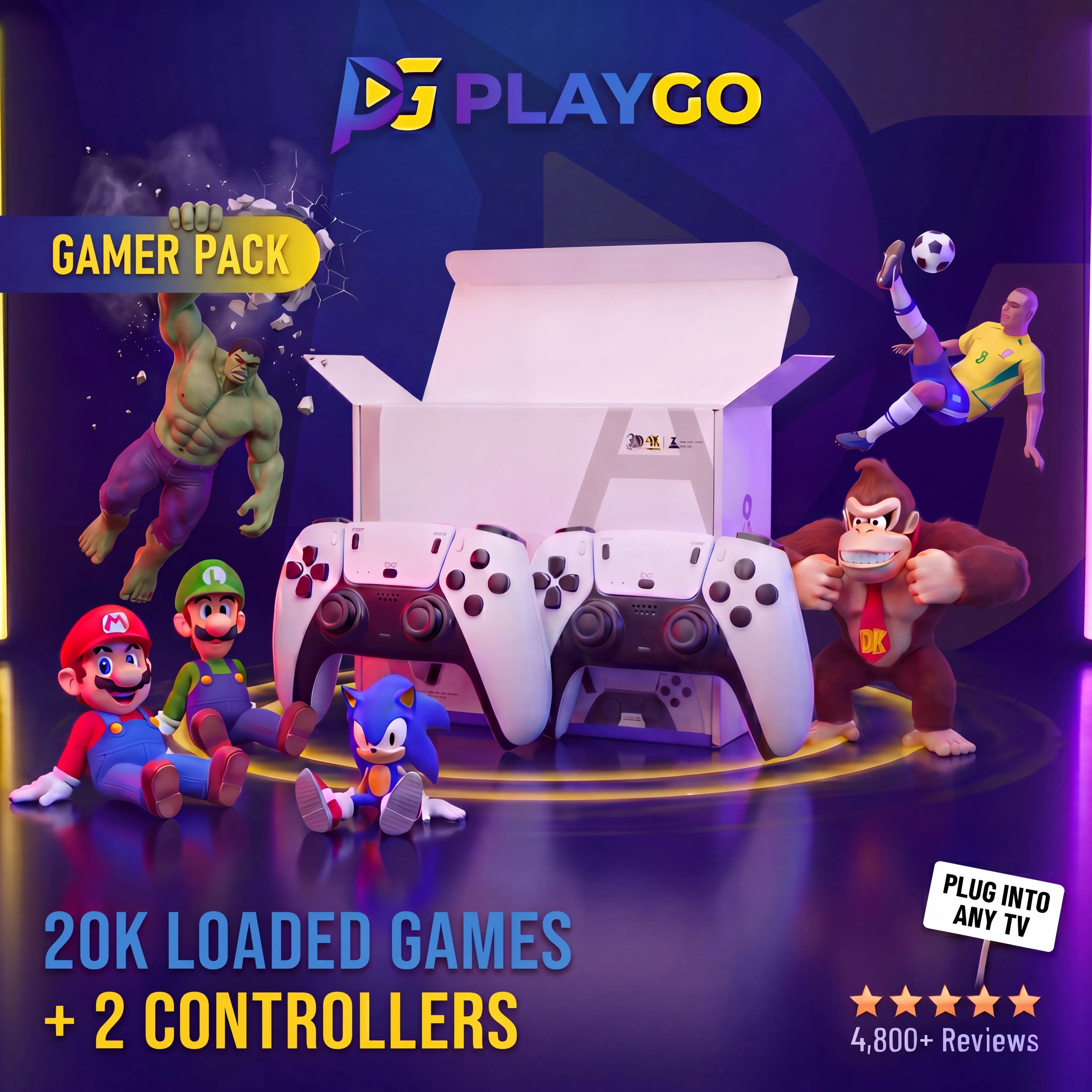 PlayGO™ PRO Game Stick (2026 ULTRA EDITION)