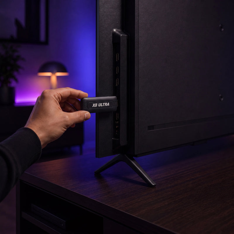 Plug into any TV